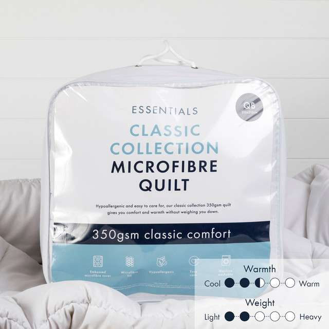 Classic Collection 350gsm Microfibre Quilt 8 Classic Collection 350gsm Microfibre Quilt