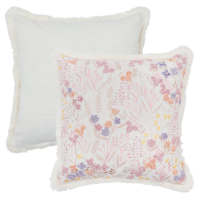 Tulip Fields Embroidered Cushion 5 Tulip Fields Embroidered Cushion