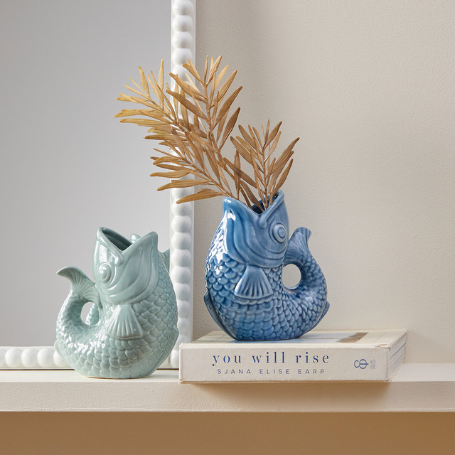 Baby Koi Fish Vase 1 Baby Koi Fish Vase