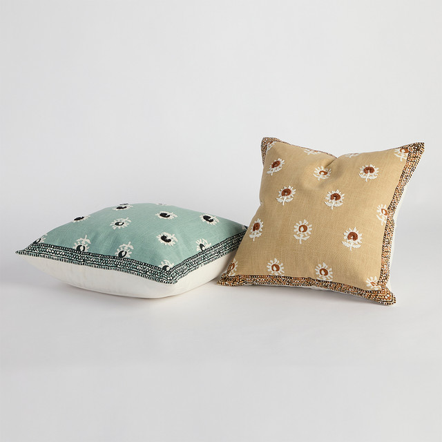 Tilly Woodblock Cushion 4 Tilly Woodblock Cushion