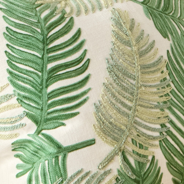 Kavari Leaf Embroidered Cushion 7 Kavari Leaf Embroidered Cushion
