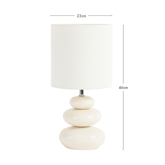 Pebble 46cm Table Lamp 1 Pebble 46cm Table Lamp