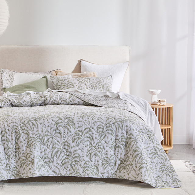 Ikat Palms European pillowcase 7 Ikat Palms European pillowcase
