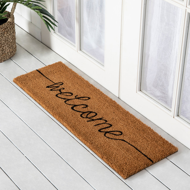Welcoming Slimline Doormat