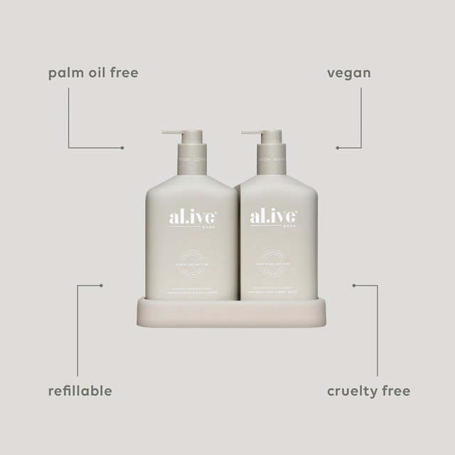 Sea Cotton & Coconut Body Wash & Lotion Duo 10 Sea Cotton & Coconut Body Wash & Lotion Duo