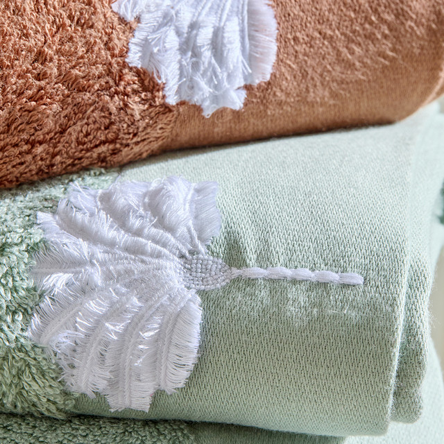 Tamara Palm Cotton Bamboo Bath Towel Range 7 Tamara Palm Cotton Bamboo Bath Towel Range