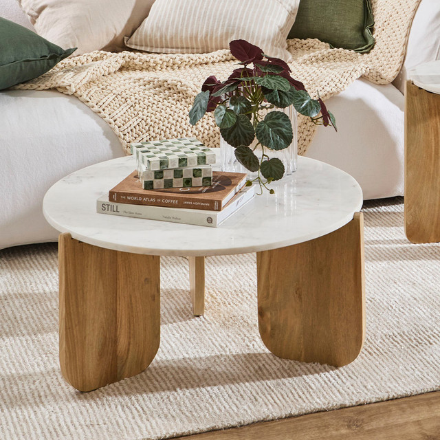 Banks Marble Coffee Table 1 Banks Marble Coffee Table