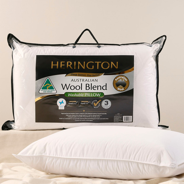Australian Washable Wool Blend Pillow 1 Australian Washable Wool Blend Pillow