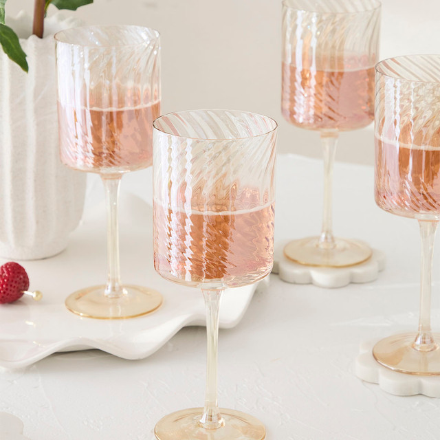 Raya Lustre Wine Glass Set of 4 1 Raya Lustre Wine Glass Set of 4