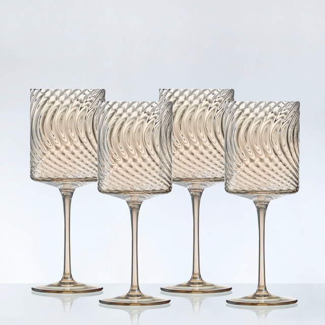 Raya Lustre Wine Glass Set of 4 9 Raya Lustre Wine Glass Set of 4