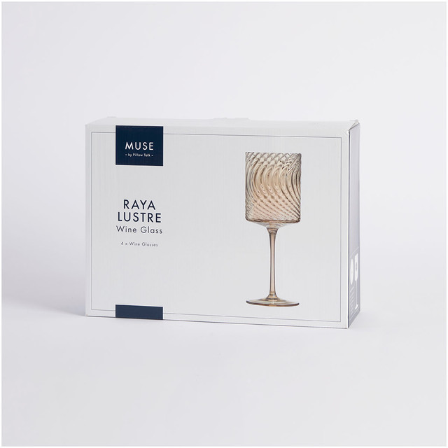 Raya Lustre Wine Glass Set of 4 11 Raya Lustre Wine Glass Set of 4