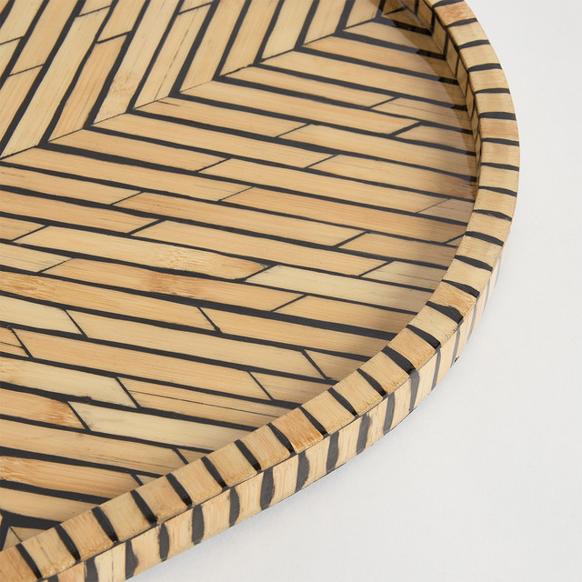 Mica Bamboo Tray 11 Mica Bamboo Tray