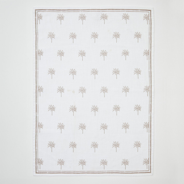 Tahiti Natural Tea Towel 2pk 8 Tahiti Natural Tea Towel 2pk