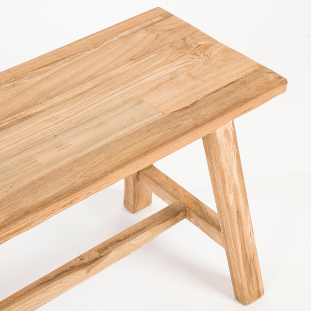Ward Recycled Teak Bench 12 Ward Recycled Teak Bench
