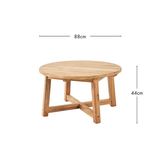 Ward Recycled Round Coffee Table 1 Ward Recycled Round Coffee Table